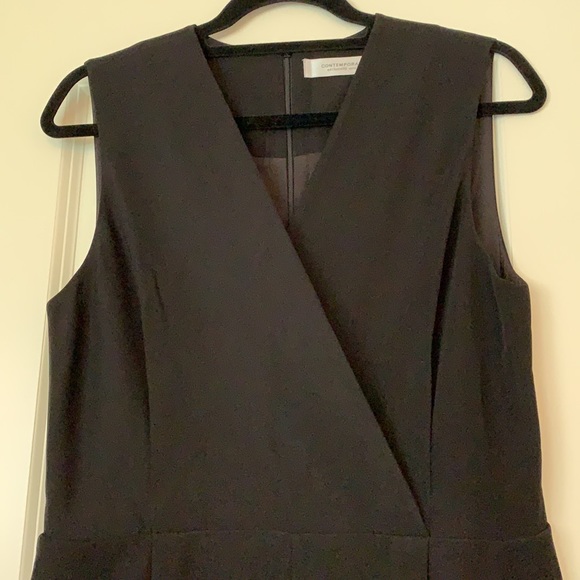 Sleeveless wide leg jumpsuit - Picture 2 of 3